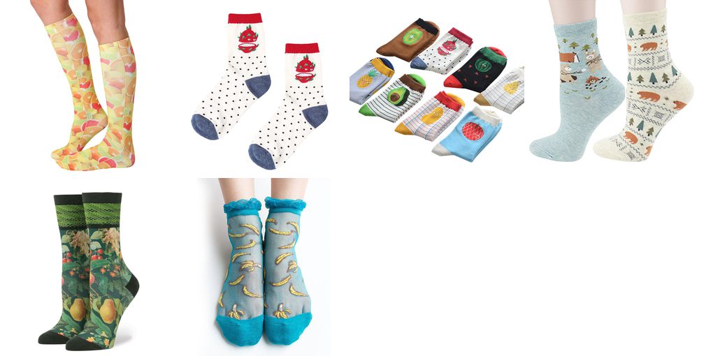 socks fruits